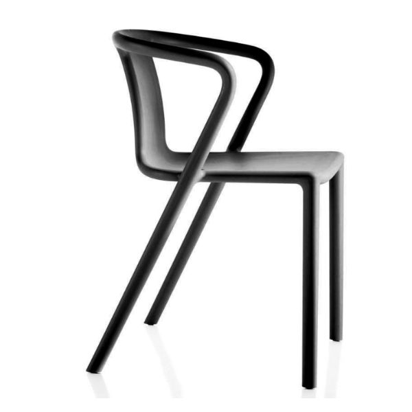 stackable style, Terrasse stol Air armchair svart