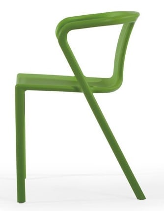 stackable style, Terrasse stol Air armchair Grønn