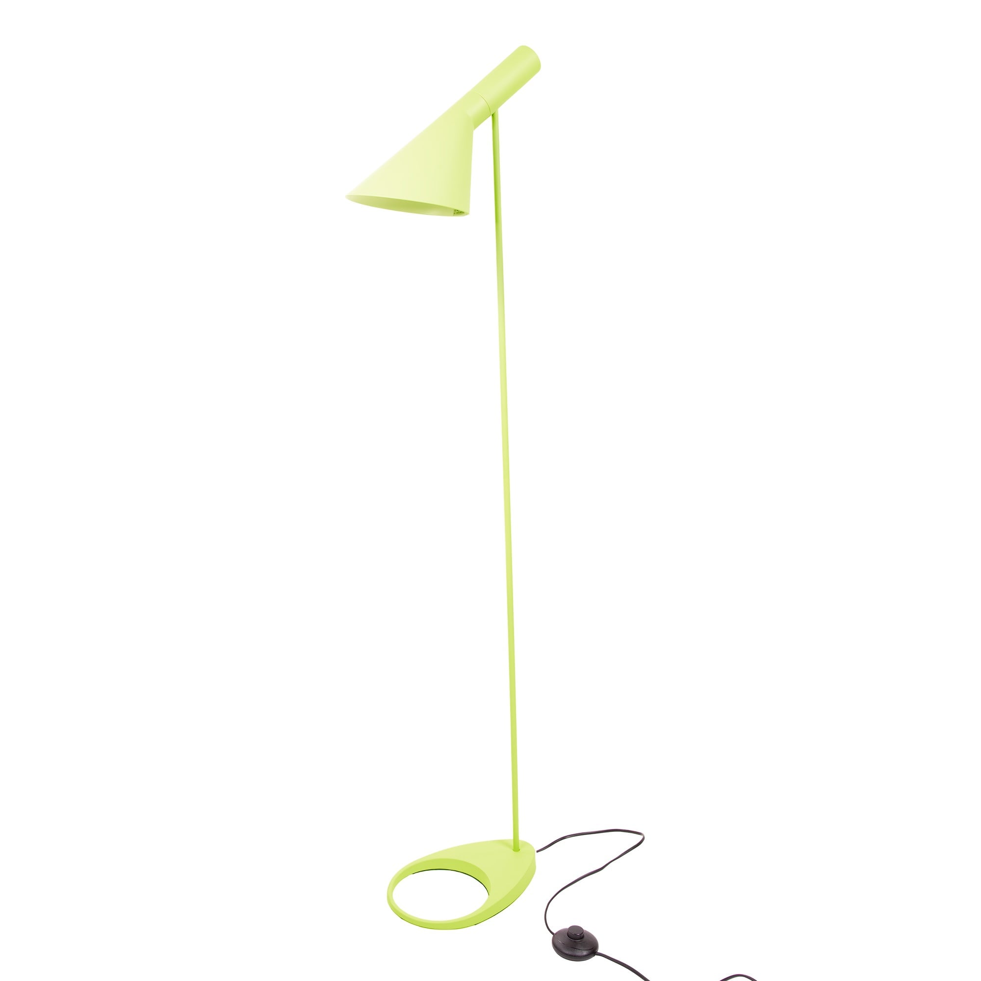 Arne Jacobsen style, Gulv lys DD D AJ lampe lime