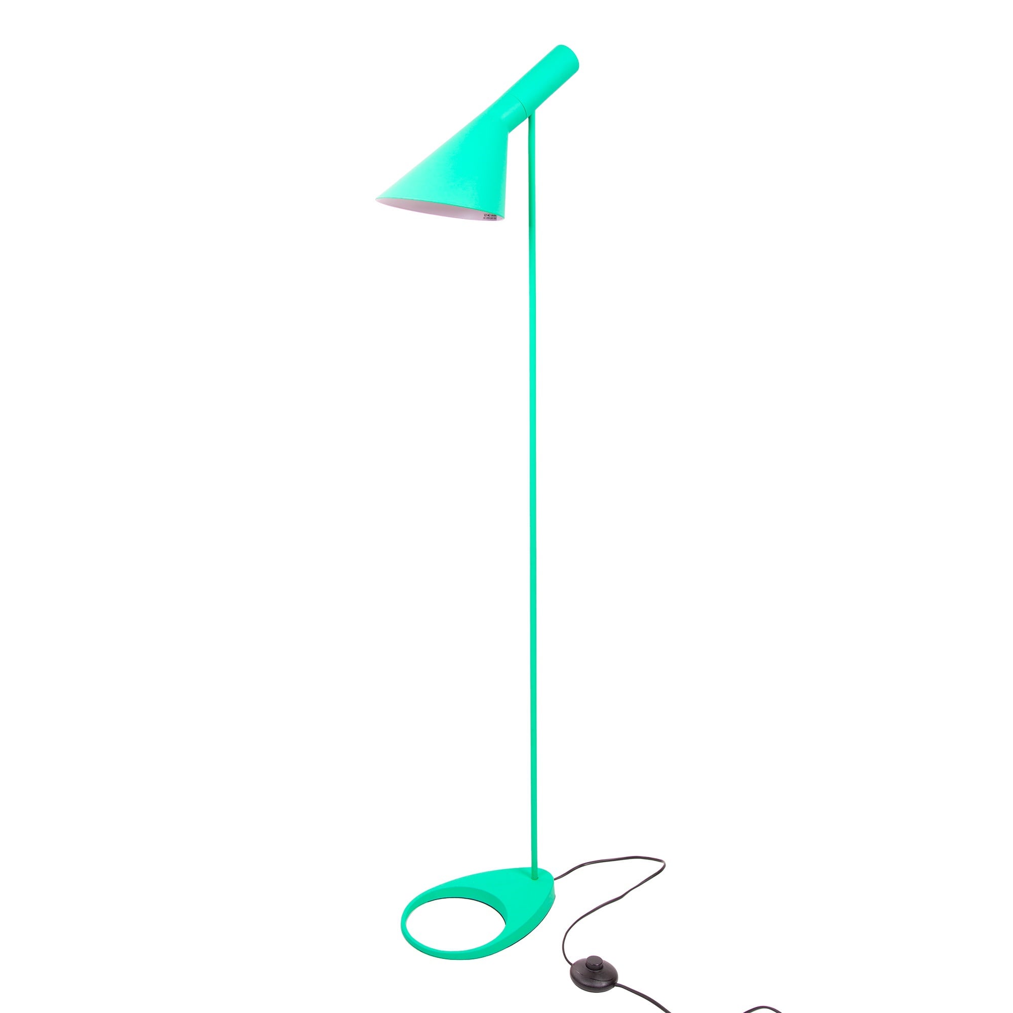 Arne Jacobsen style, Gulv lys DD D AJ lampe lys blå