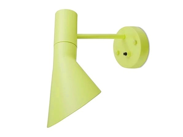 Arne Jacobsen style, Vegglampe DD D AJ lampe lime