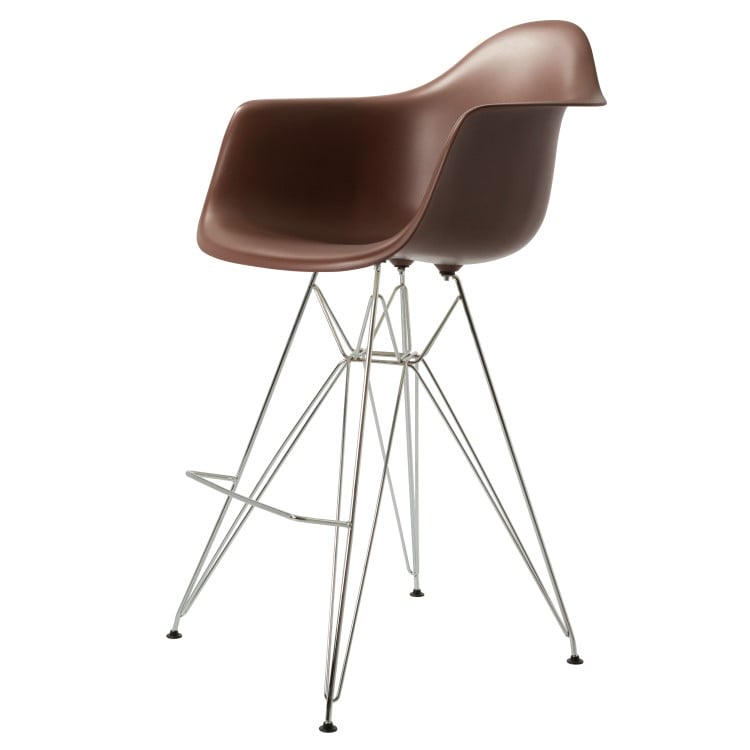 Charles Eames style, Barkrakk DAR PP choco