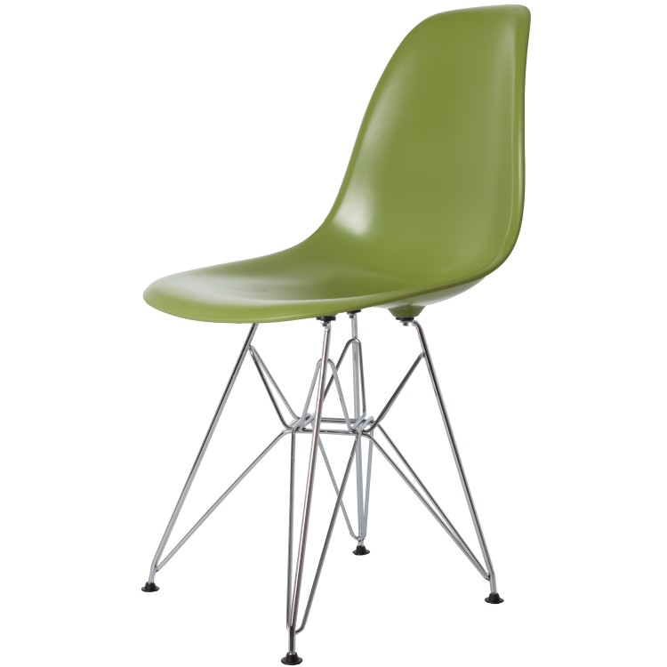 Charles Eames style, Spisestue stol DSR ABS grønn