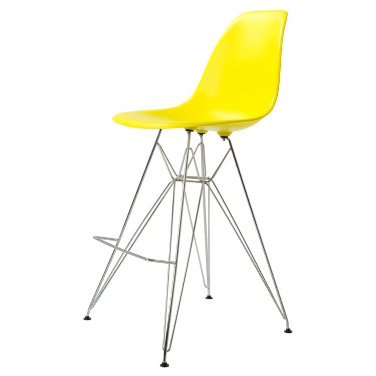 Charles Eames style, Barkrakk DSR matt PP neon lime