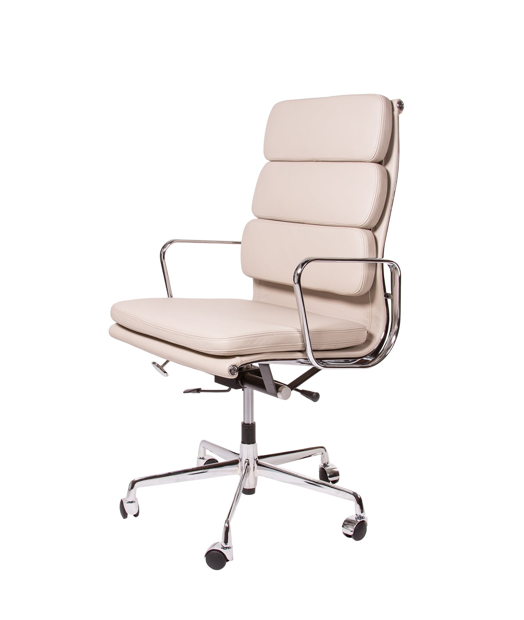 Charles Eames style, Styreleder EA219 lær grå