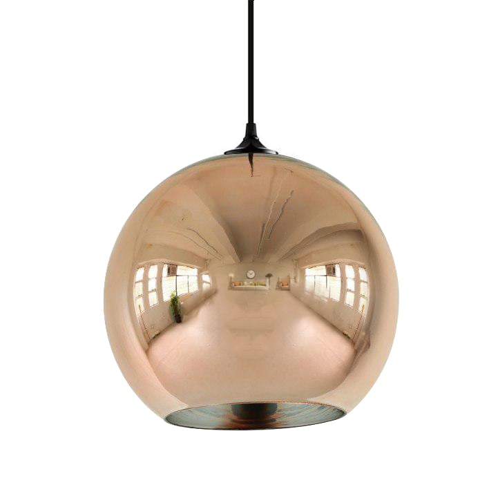 Roberto Menghi style, Anheng lys kobber lampe 40cm kobber 40cm