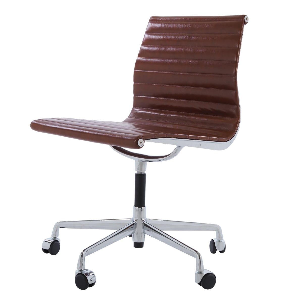Charles Eames style, Conference stol EA105 lær antikk