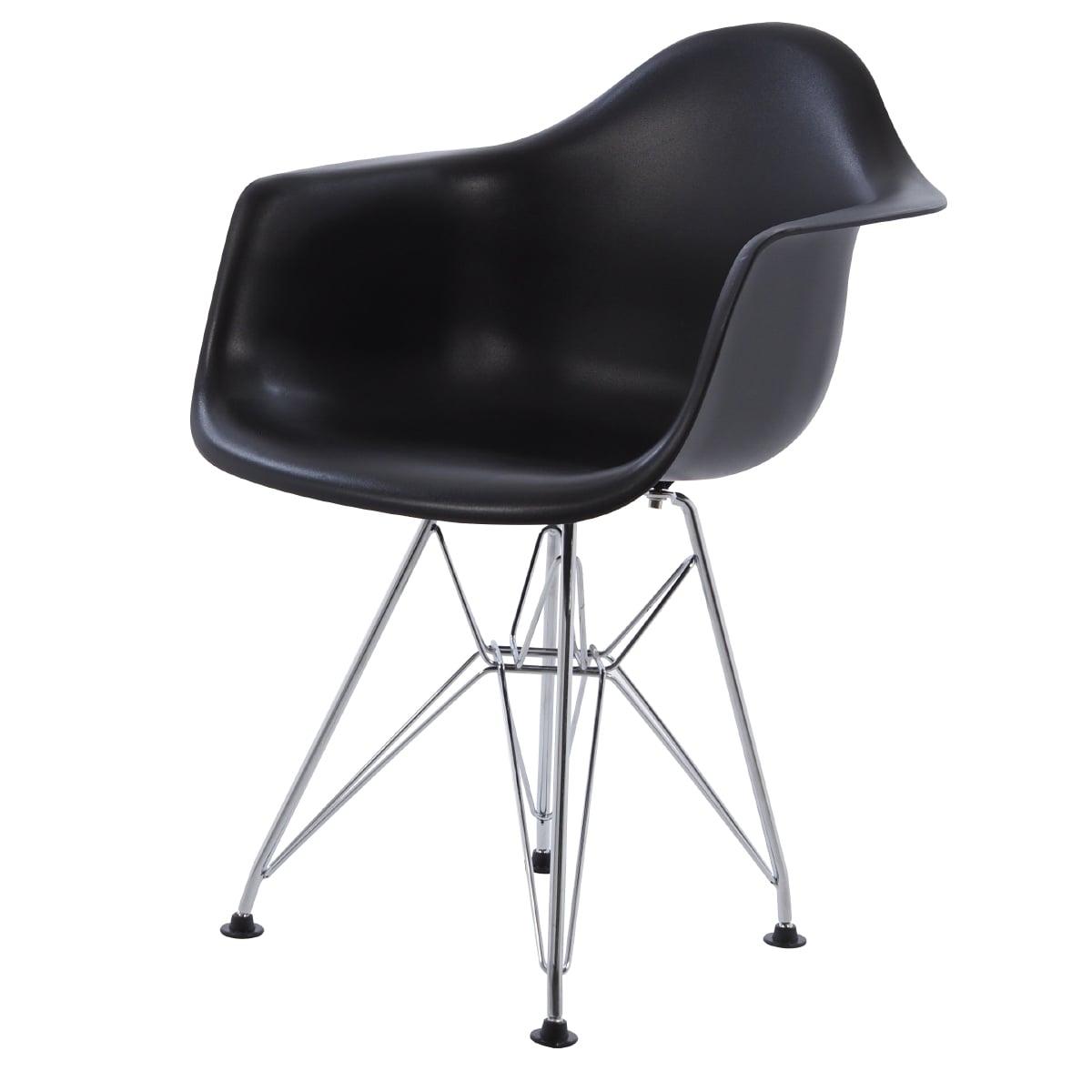 Charles Eames style, Barnestol DAR Junior svart