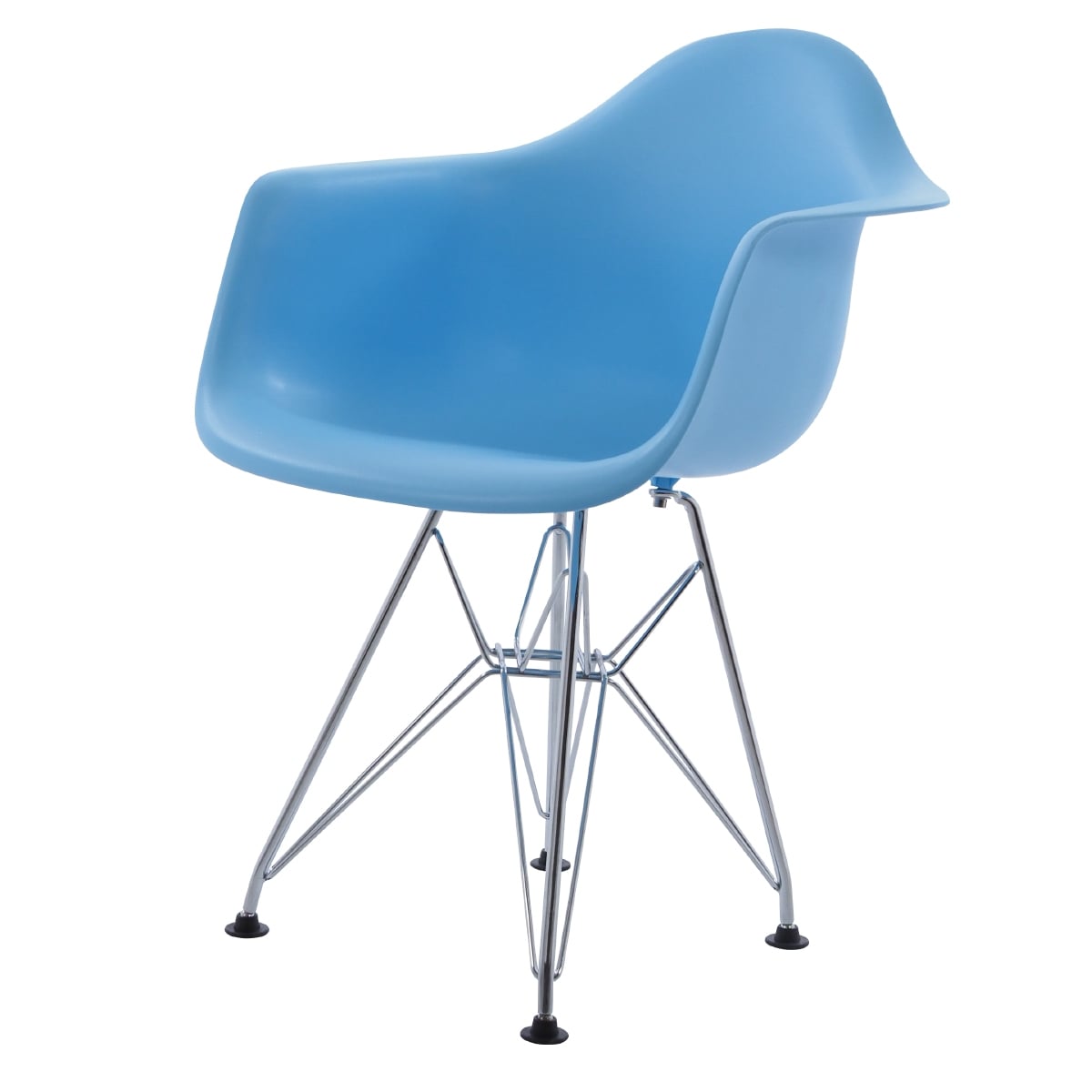 Charles Eames style, Barnestol DAR Junior lysblå