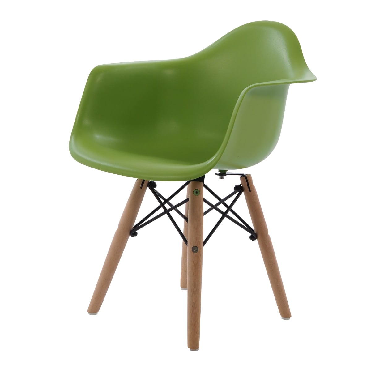 Charles Eames style, Barnestol DAW Junior Grønn