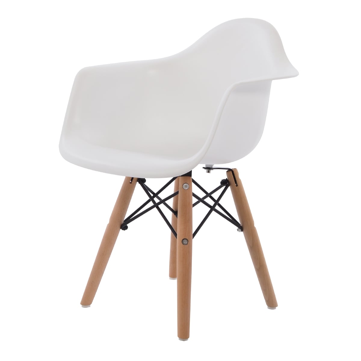 Charles Eames style, Barnestol DAW Junior hvit