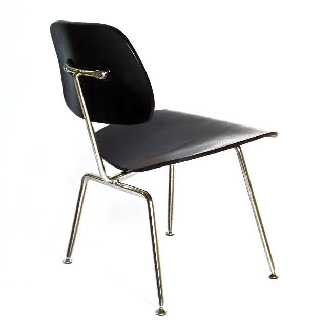Charles Eames style, Spisestue stol DCM svart