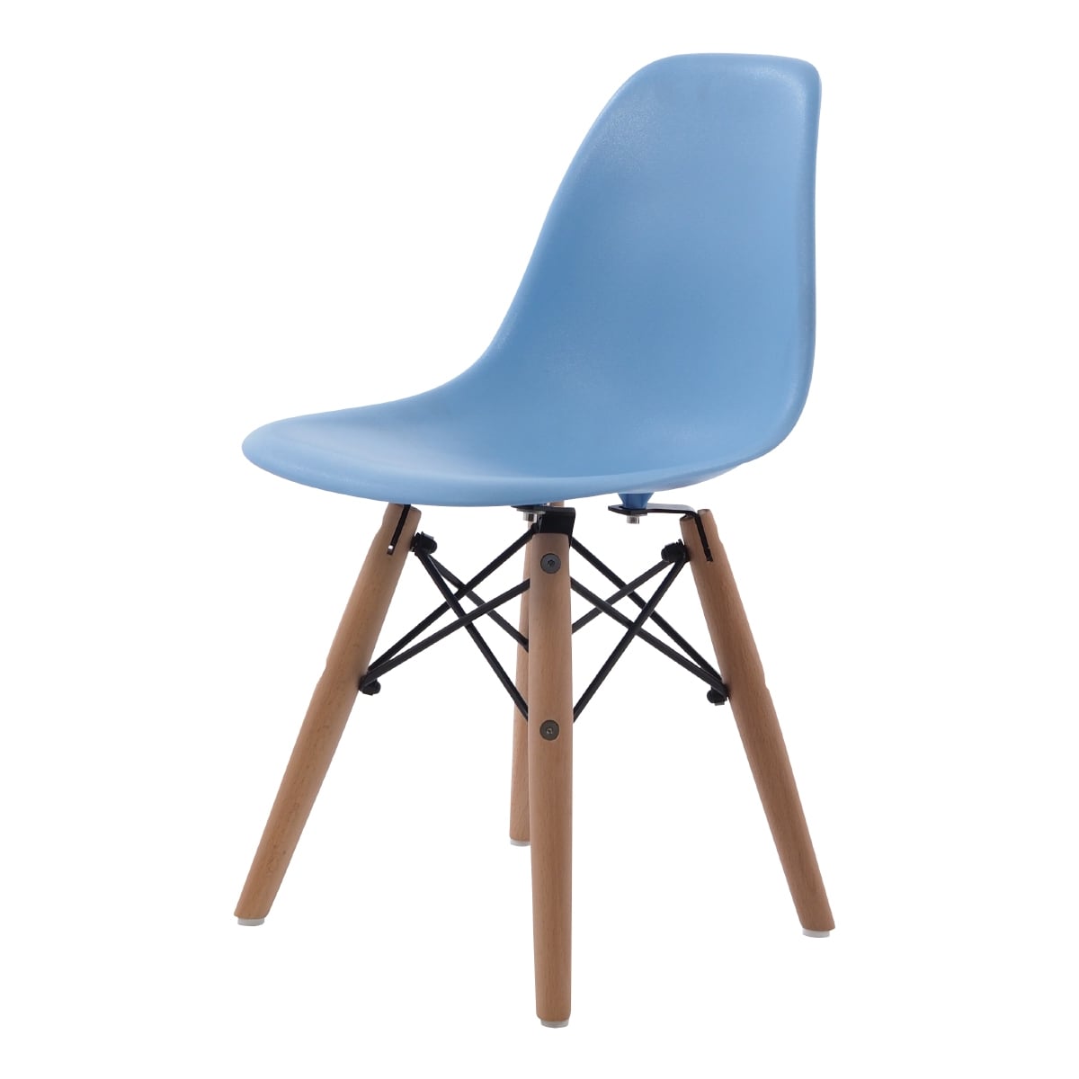 Charles Eames style, Barnestol DSW Junior lys blå