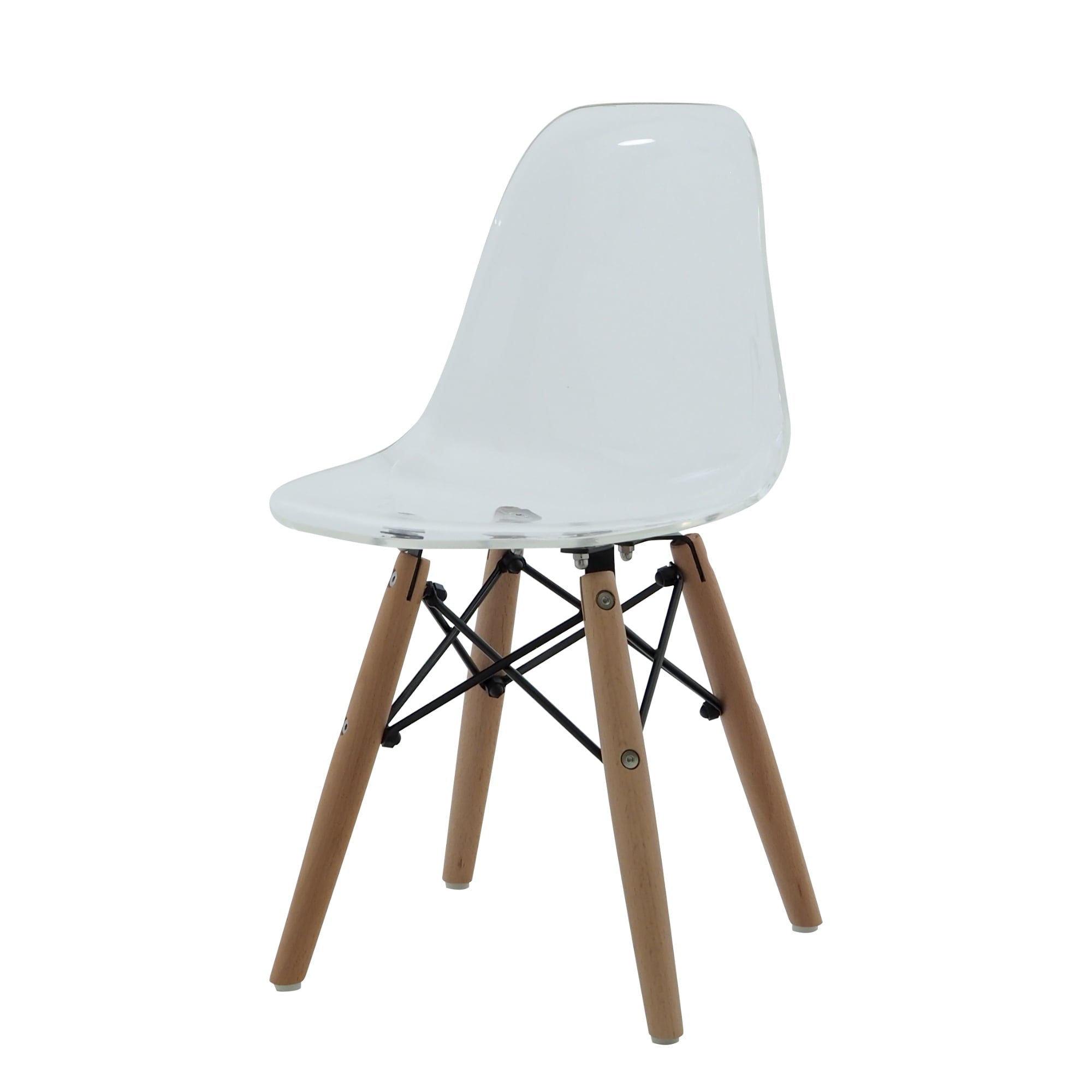 Charles Eames style, Barnestol DSW Junior transparant hvit
