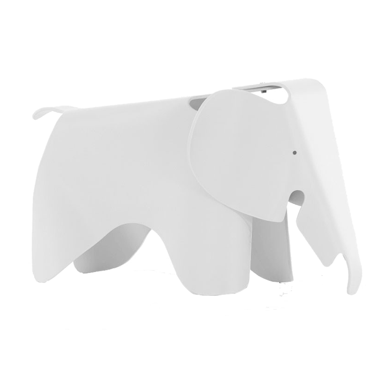 Charles Eames style, Elefant stol Elephant Junior hvit
