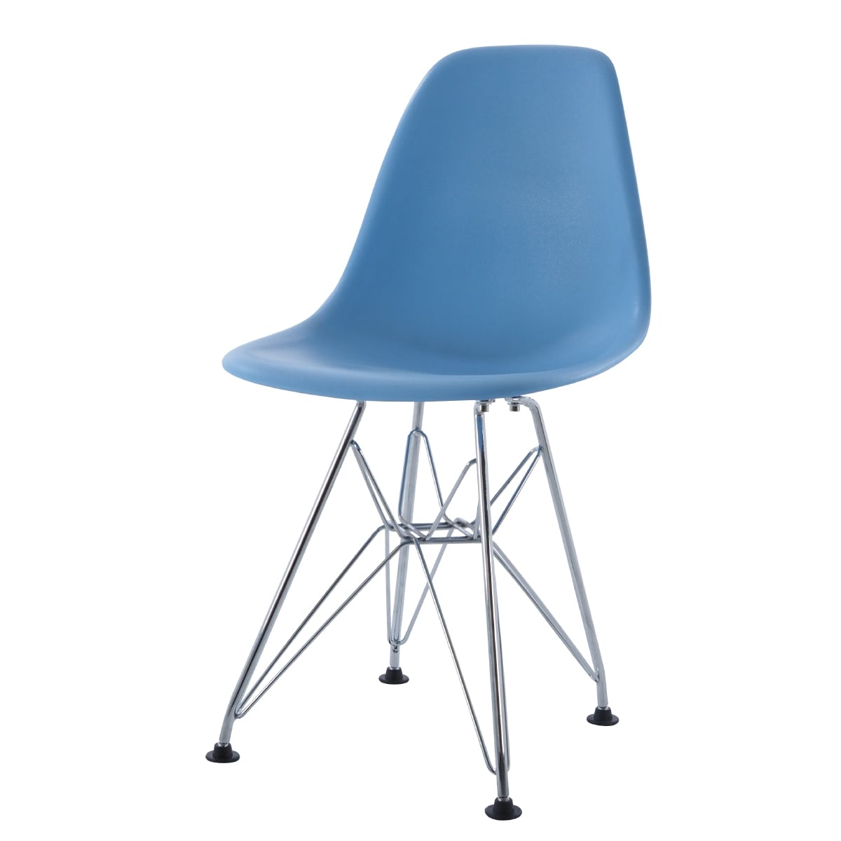 Charles Eames style, Barnestol DSR Junior lys blå