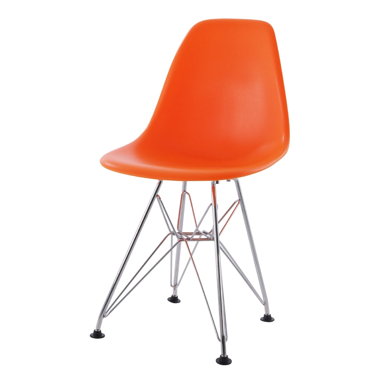 Charles Eames style, Barnestol DSR Junior oransj