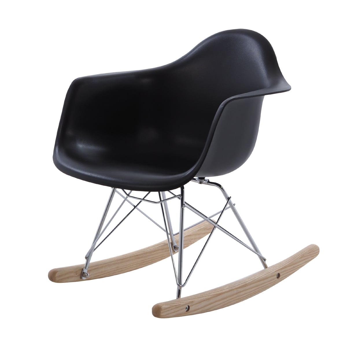 Charles Eames style, Gyngestol RAR Junior svart