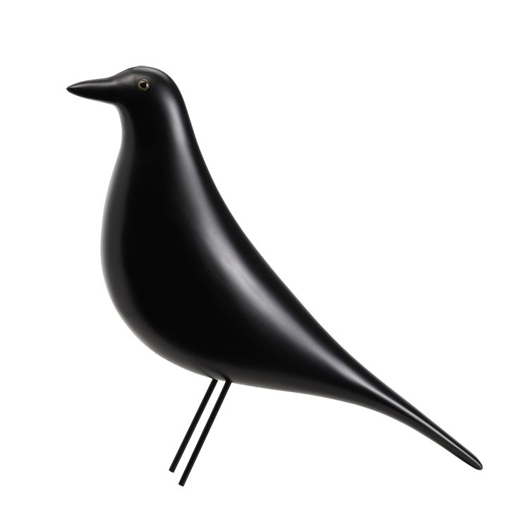 Charles Eames style, Dekorasjon Housebird svart