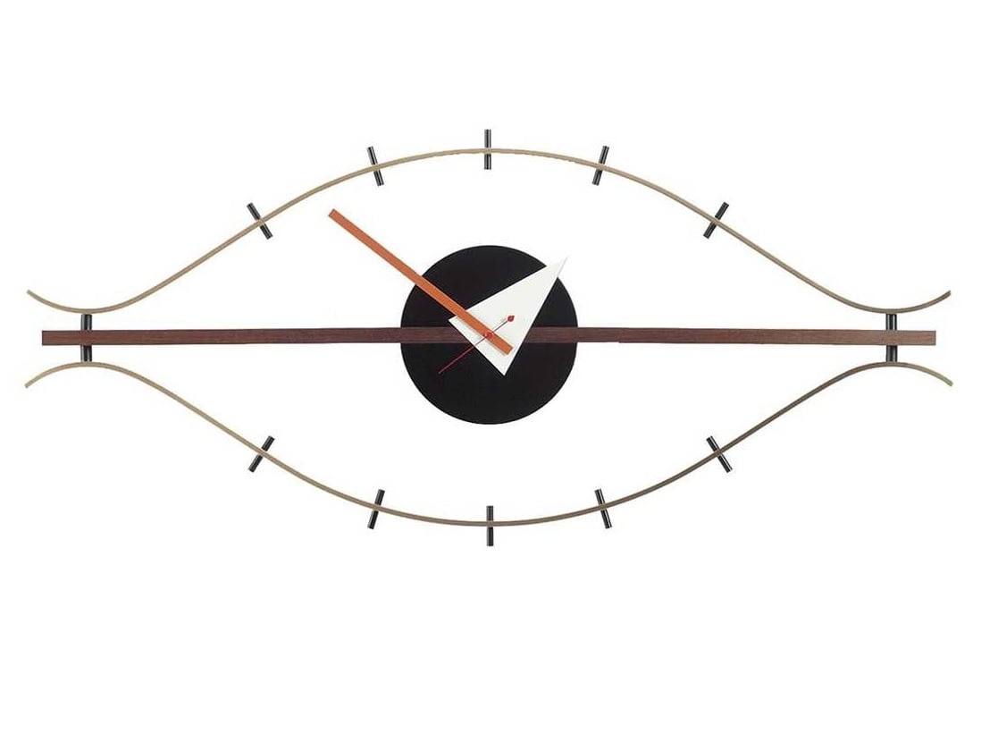 George Nelson style, Veggur Eye clock flerfarget