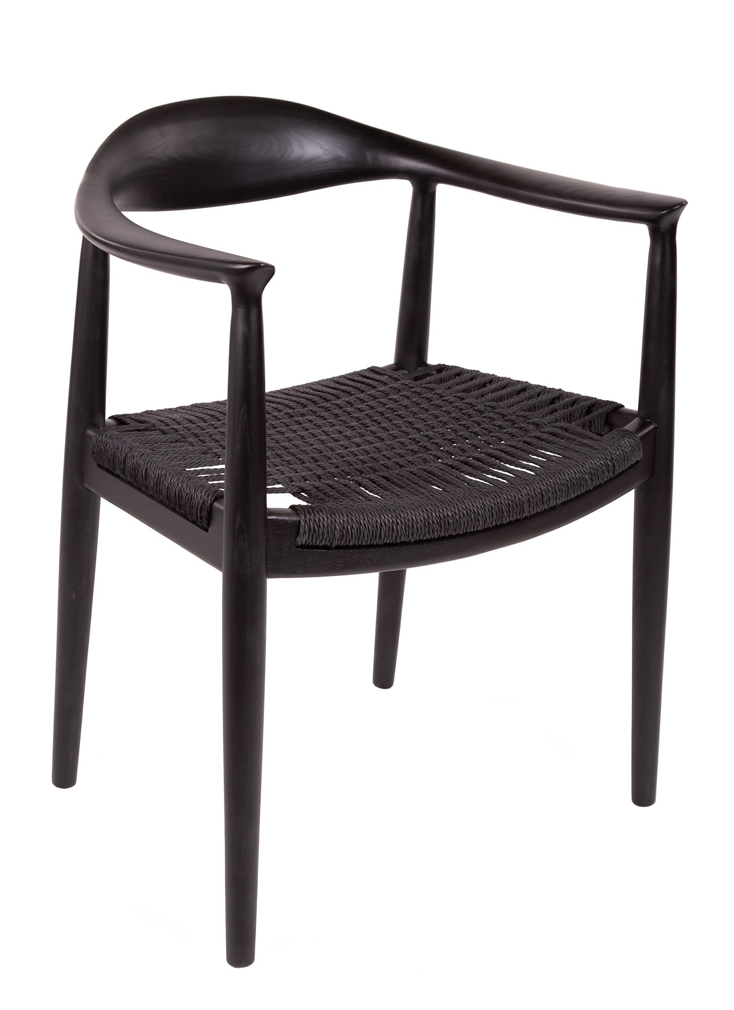Wegner style, Spisestue stol kennedy chair svart svart