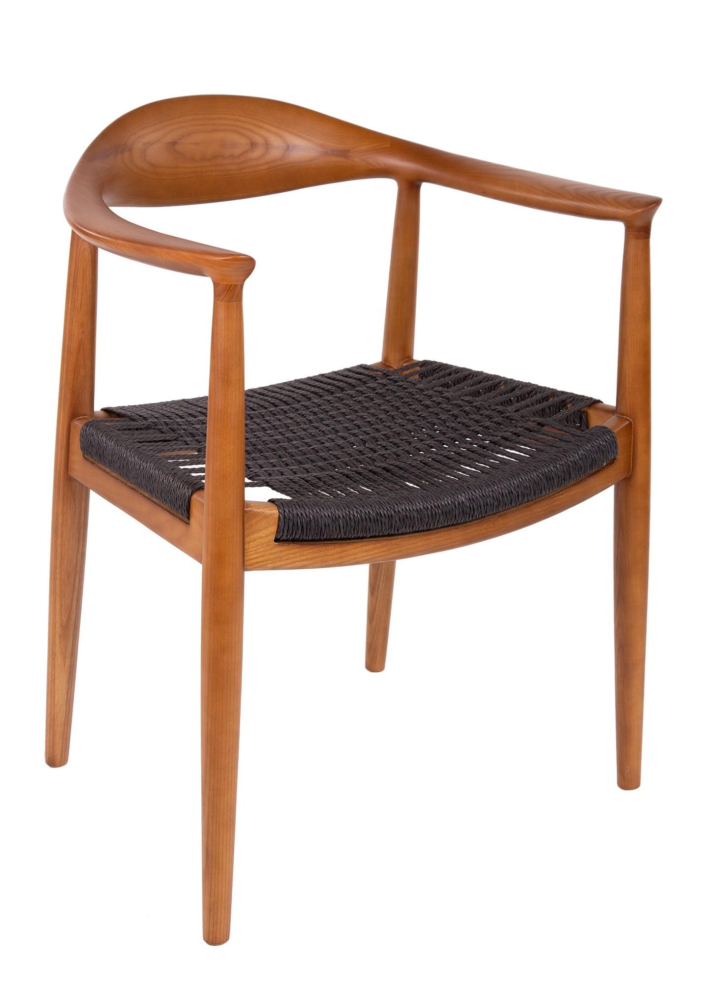 Wegner style, Spisestue stol kennedy chair Valnøtt svart