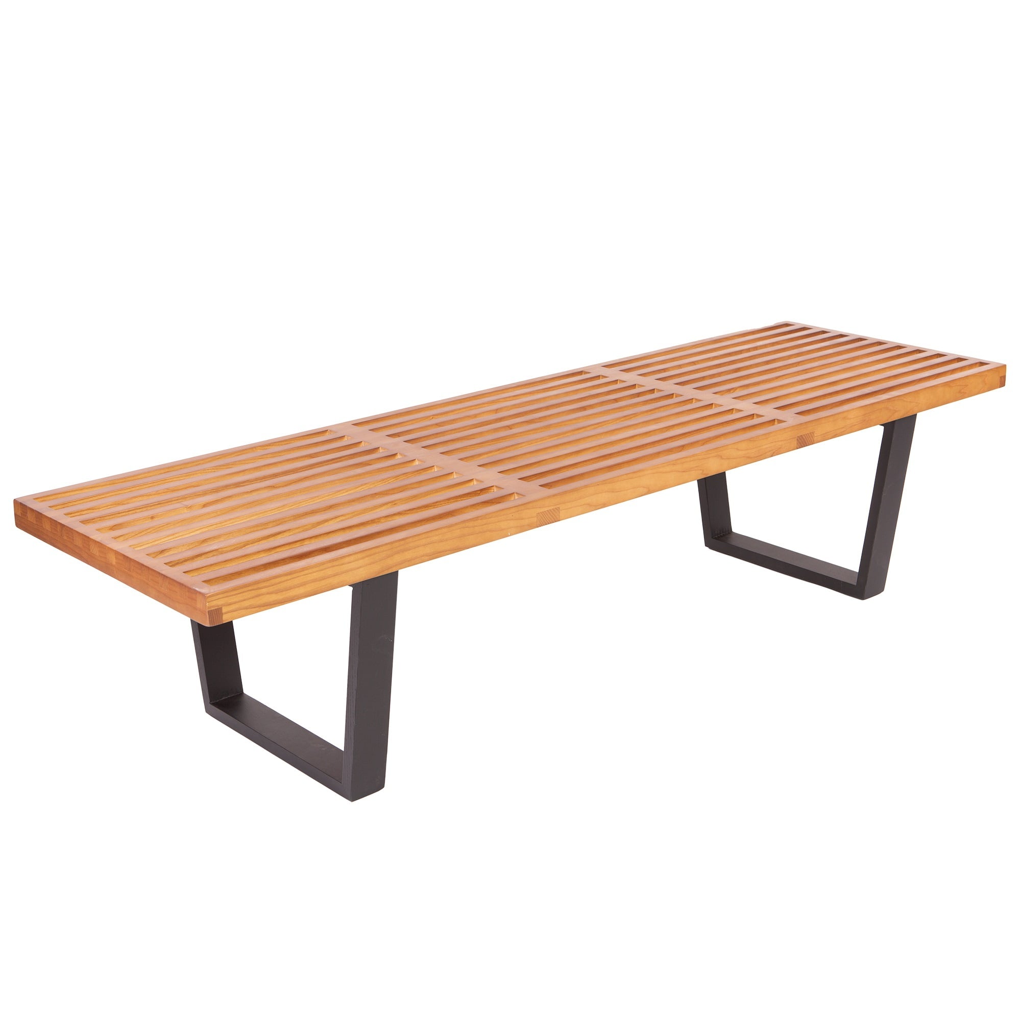 George Nelson style, Benk Nelson Bench Valnøtt 152cm