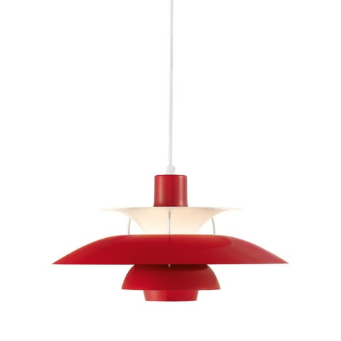 Poul Henningsen style, Anheng lys DPH50 rød