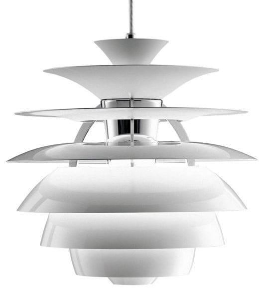 Poul Henningsen style, Anheng lys snøball hvit