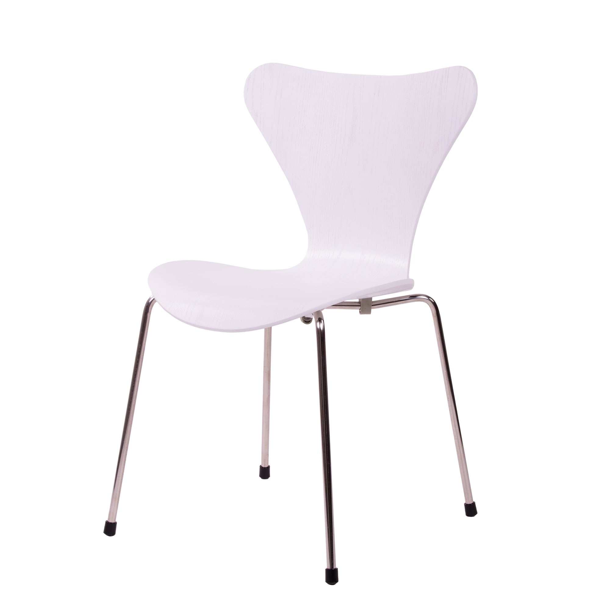 Arne Jacobsen style, Spisestue stol Butterfly series hvit