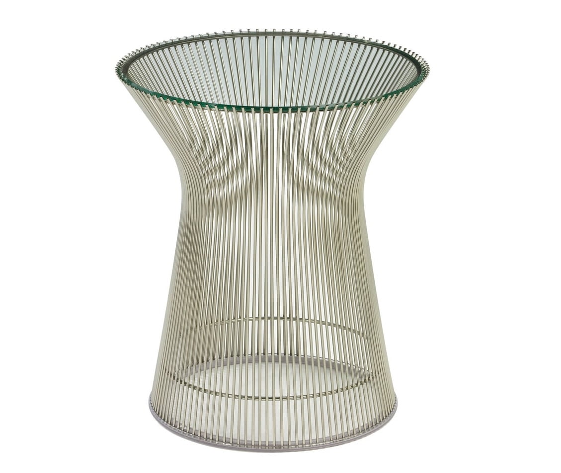 Warren Platner style, Sidebord Wire bord chrome