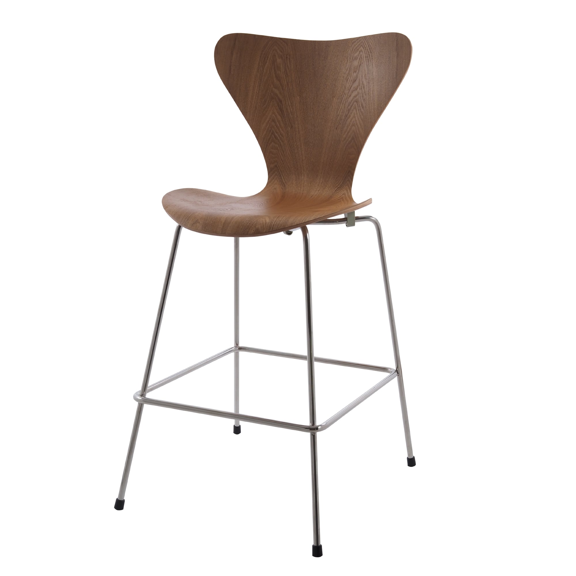 Arne Jacobsen style, Barkrakk Butterfly series 66cm natural
