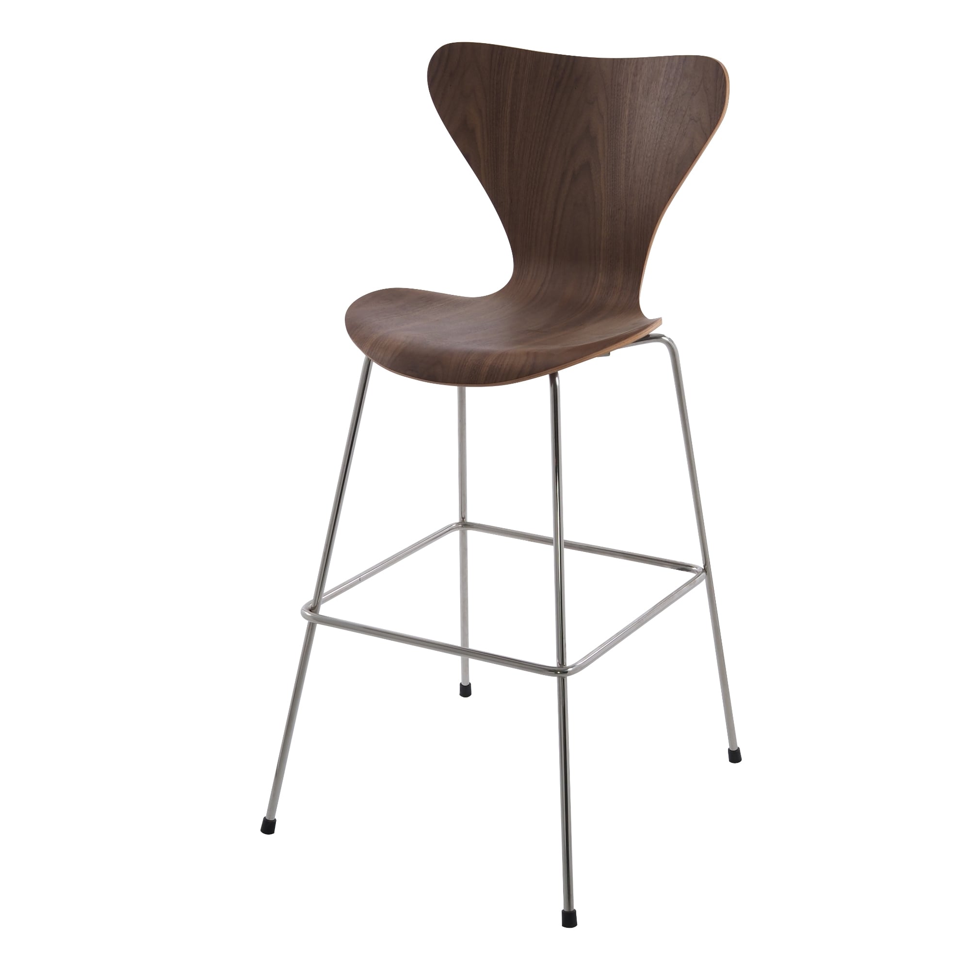 Arne Jacobsen style, Barkrakk Butterfly series 76cm Valnøtt