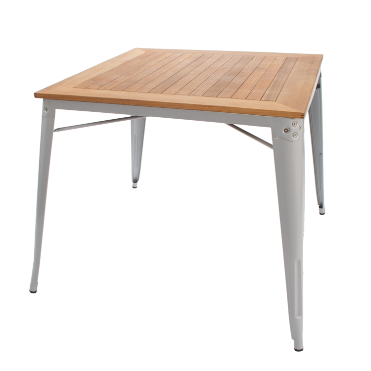 Xavier Pauchard style, Spisebord Utebord i Tolix stil grå